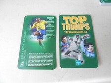 figurina CARD TOP TRUMPS  LEGGENDE DEL CALCIO 2005-BRASILE-ROBERTO CARLOS