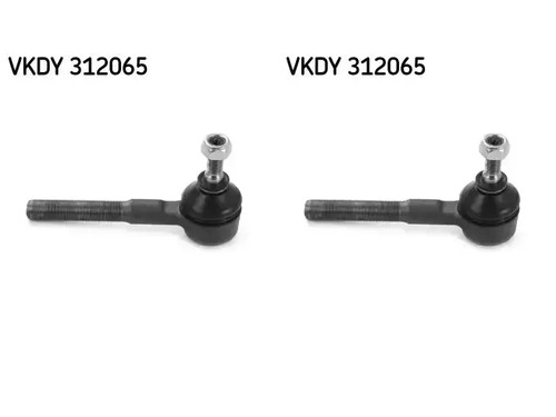 Testine barra sterzo - 2x, skf