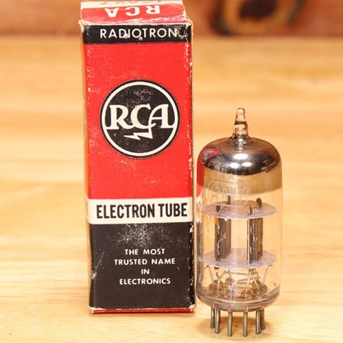 Rca vintage 12av7 tube - rca, nos