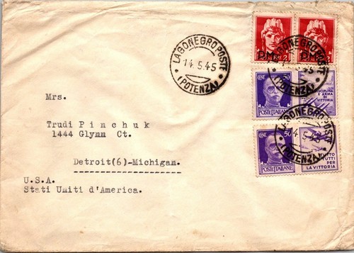 1945 posta militare mista - l,