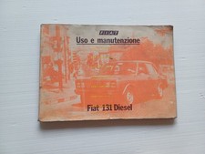 Fiat 131 Diesel 1979 manuale