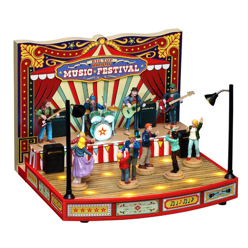 Lemax big top holiday music - big,