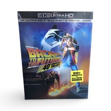 BACK TO THE FUTURE Trilogy 40th Anniversary 4K UHD + Blu-ray Box Set