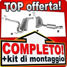 Scarico Completo per ALFA ROMEO GTV e SPIDER 1.8 2.0 e 3.0 Marmitta