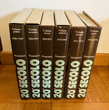 Enciclopedia 20° Secolo Storia del Mondo Contemporaneo | 6 Volumi | Mondadori