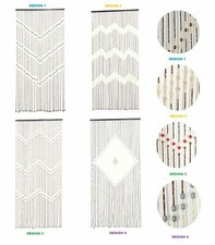 Perline Bambù Porta Tendine