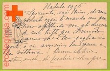 af6798 - CARTOLINE D'EPOCA - ITALIA 1916, CROCE ROSSA
