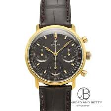 OROLOGIO ENICAR CRONOGRAFO VALJOUX 72 072/003 SS QUADRANTE NERO ROTONDO ANTICO UOMO