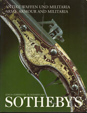 Catalogo Asta ARMI FUCILI Armature Lance Spade Quadri Militari Pistole-SOTHEBY'S