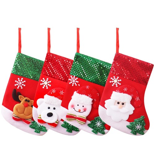 Pezzi calza natale calze - 4,