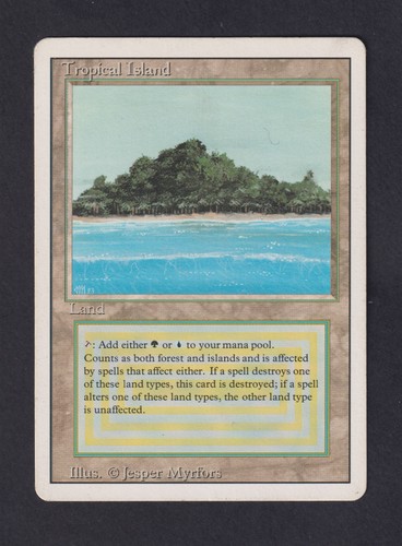 Magic mtg tropical - magic,