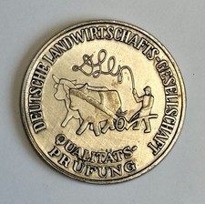 Moneta premio argento 1968 DLG - Società tedesca dell'agricoltura