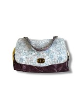 Borsa Donna Vera Pelle Postino Mano Tracolla Bauletto