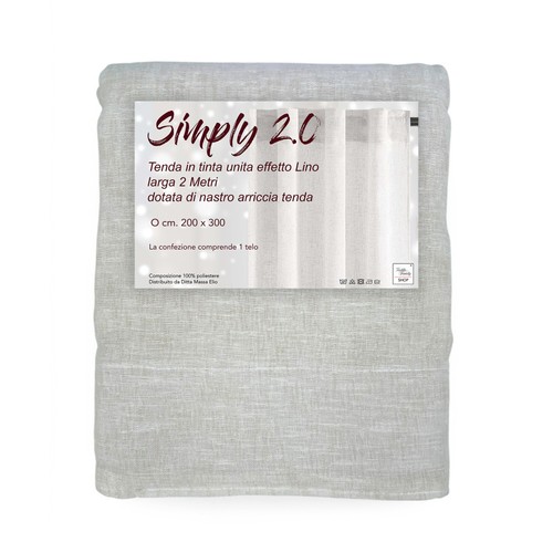 Tenda simply beige - 2.0, effetto