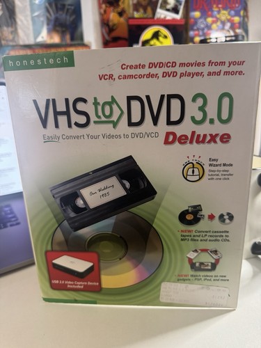 Nuovo honetech vhs - dvd, 3.0