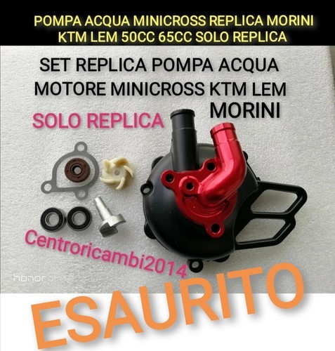 Pompa acqua minicross replica - pompa,
