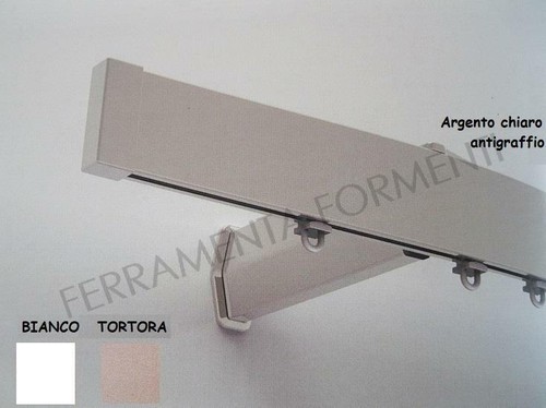 Binario per tende bastone - per,