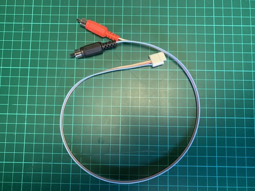 Stereo cable rca male 50cm - stereo,