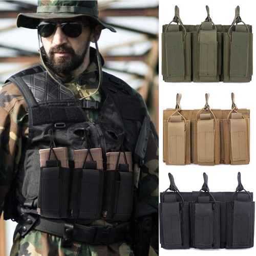 Tactical molle tripla rivista - tactical,