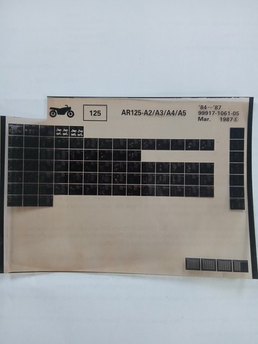 Kawasaki ar125 84 8 - kawasaki, 4