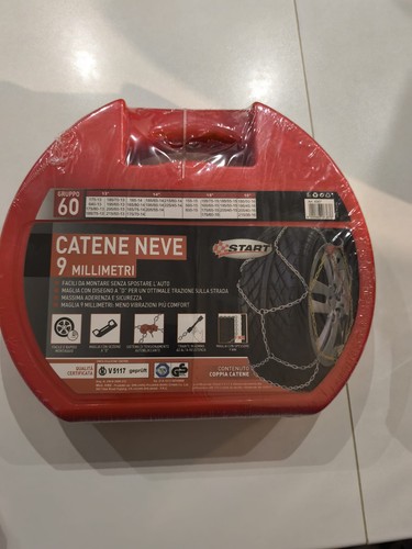 Set due pezzi catene - , neve