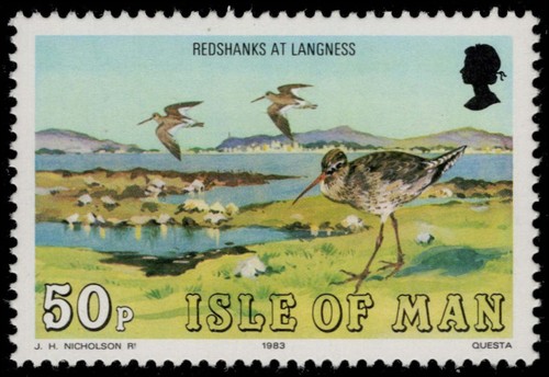 Isle man 238 uccellini - man,