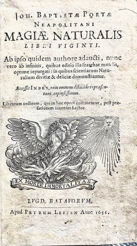 Giovan battista della porta - giovan,