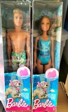 Coppia Barbie e Ken spiaggia