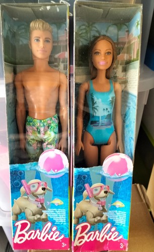 Coppia barbie ken spiaggia - barbie,