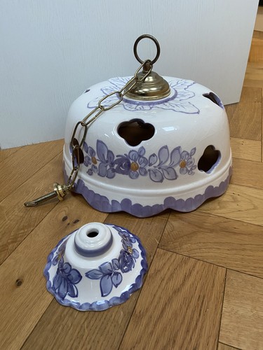 Lampadario floreale vintage - , in