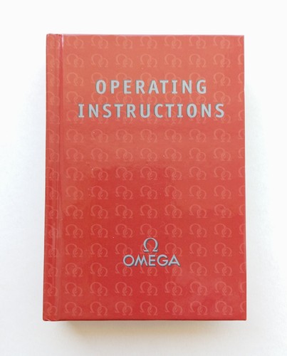 Omega booklet manual operating - omega,