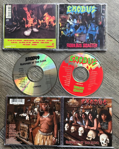Exodus fabulous disaster - cd,