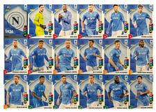 NAPOLI  Adrenalyn XL Panini 2025-2026  Squadra Completa 18 Card Base