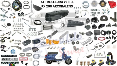 Kit restauro completo vespa - completo,