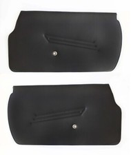 Fiat 124 Spider (1966-1978) - Pannello porta con supporto in metallo, Nero, C...