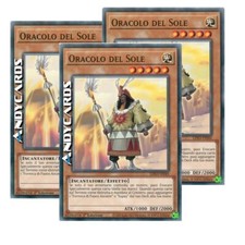 3x ORACOLO DEL SOLE • (Oracle Of The Sun) • Comune • LDS3 IT045 • 1Ed • YUGIOH!