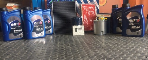 Kit tagliando elf 5w40 - 5,