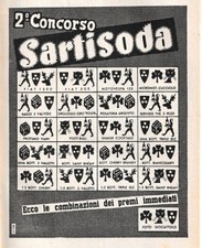 PUBBLICITA' 1948 BIANCO SARTI