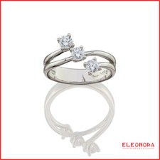 anello trilogy in argento 925