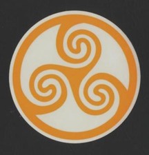 TRISKEL TRANSPARENT FLUO ORANGE