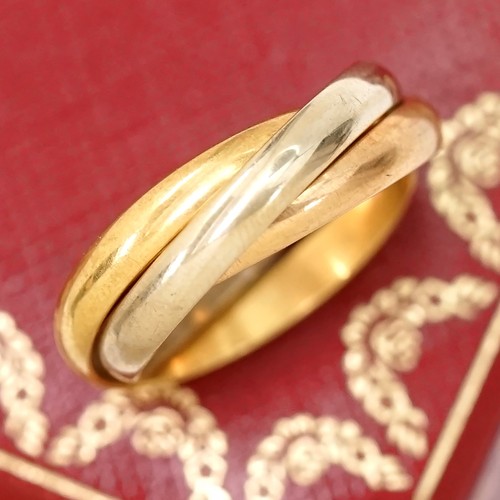 Anello cartier trinity fasce - 3,