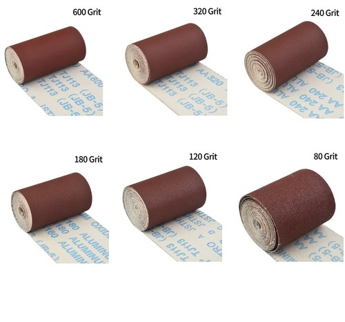 100mm 600 sabbia carta - 5m,