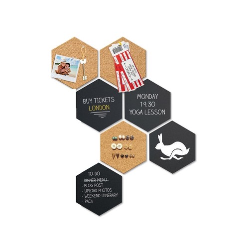 Set wall hexagon - hexagon,