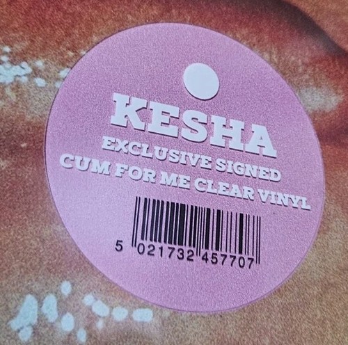 Kesha period signed - kesha, .