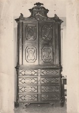 B3 - Foto Photo Fotografia Anni 60 - Mobile Antico Cassettiera