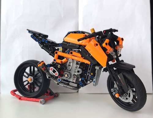 Lego moc ktm super duke - super,