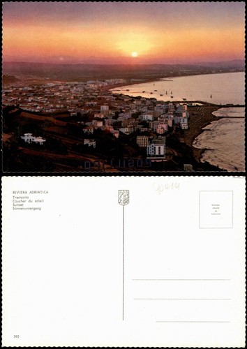 Riviera adriatica tramonto - riviera,