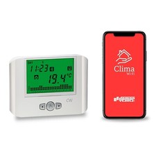 TERMOSTATO WIFI CONNESSO 230V
