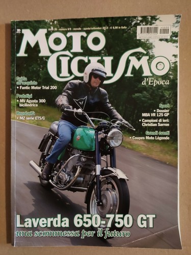 Motociclismo epoca agosto 8 - motociclismo, d'epoca