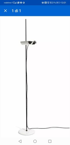 Lampada terra vintage anni - lampada,